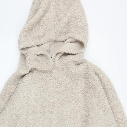 Womens UK Size L Preworn Beige Pullover Jumper