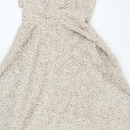 Womens UK Size L Preworn Beige Pullover Jumper