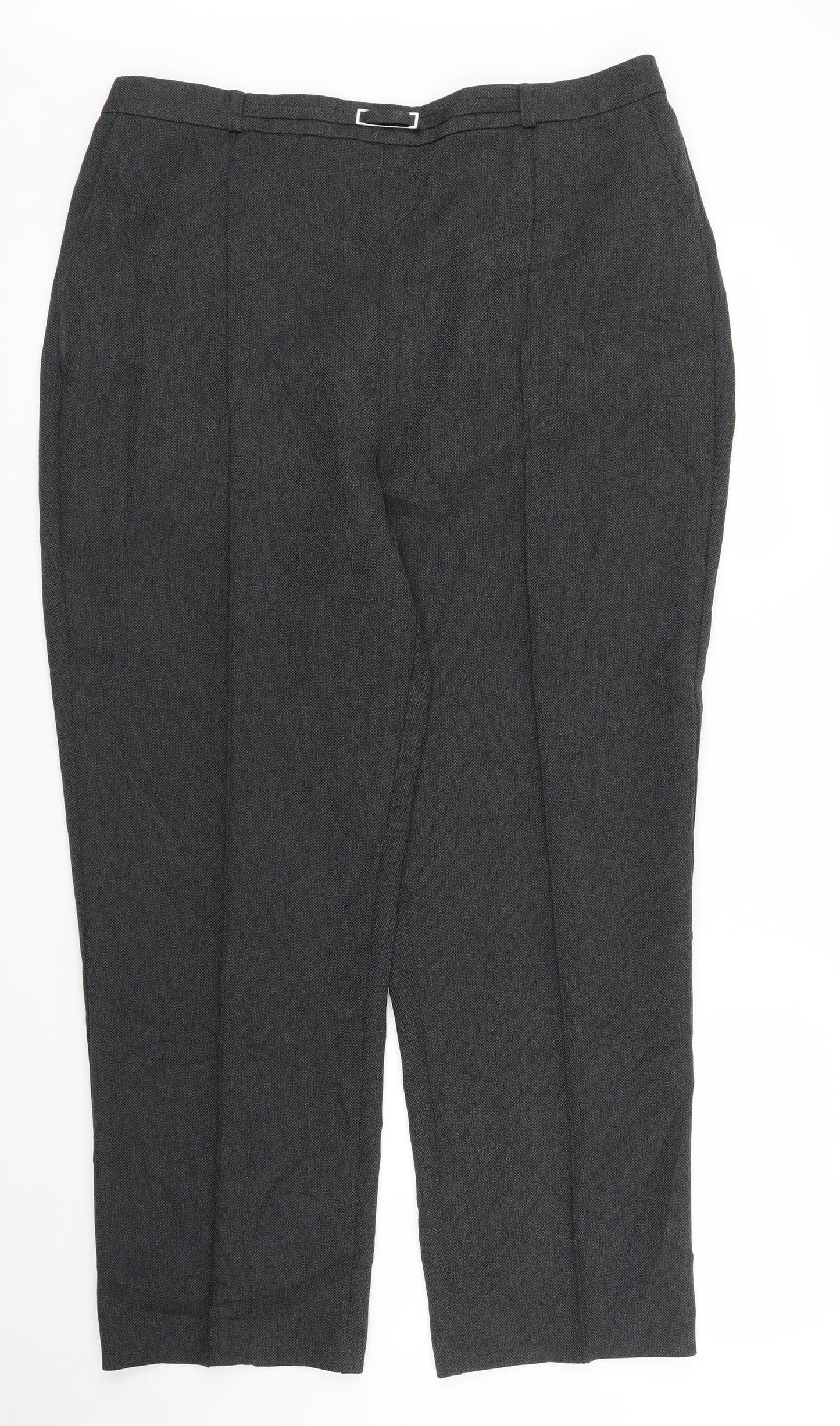 Womens UK Size 18 EWM Regular Fit  Grey Trousers