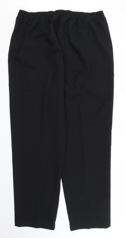 Classic Womens Black   Trousers  Size 18 L28 in