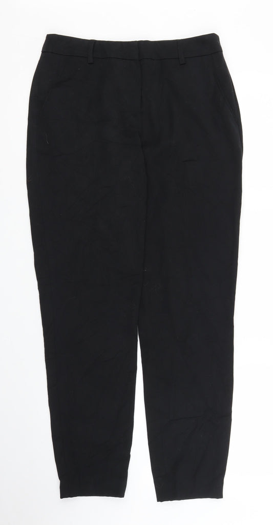 TU Womens Black   Capri Trousers Size 10 L28 in