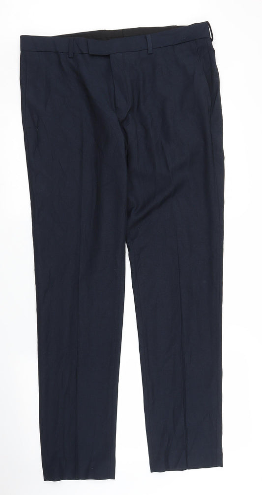 Preworn Mens Blue   Trousers  Size 36 in L32 in