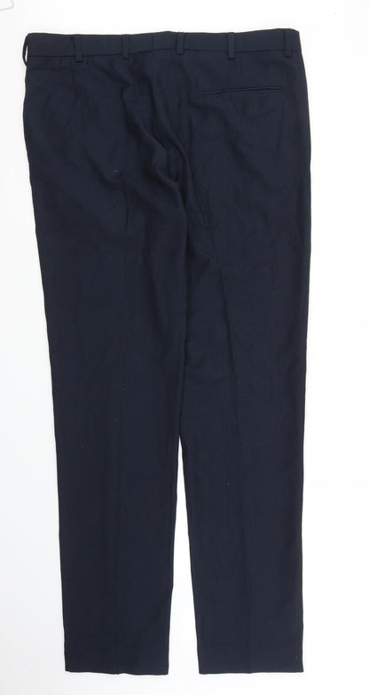Preworn Mens Blue   Trousers  Size 36 in L32 in