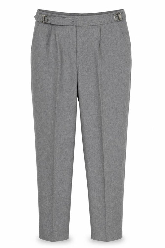 Damart Womens Grey   Carrot Trousers Size 34 in L26 in