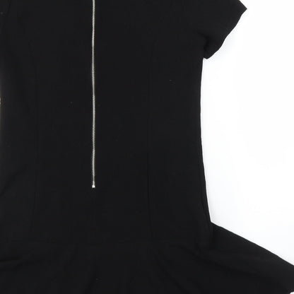Debenhams Womens Black   A-Line  Size 12
