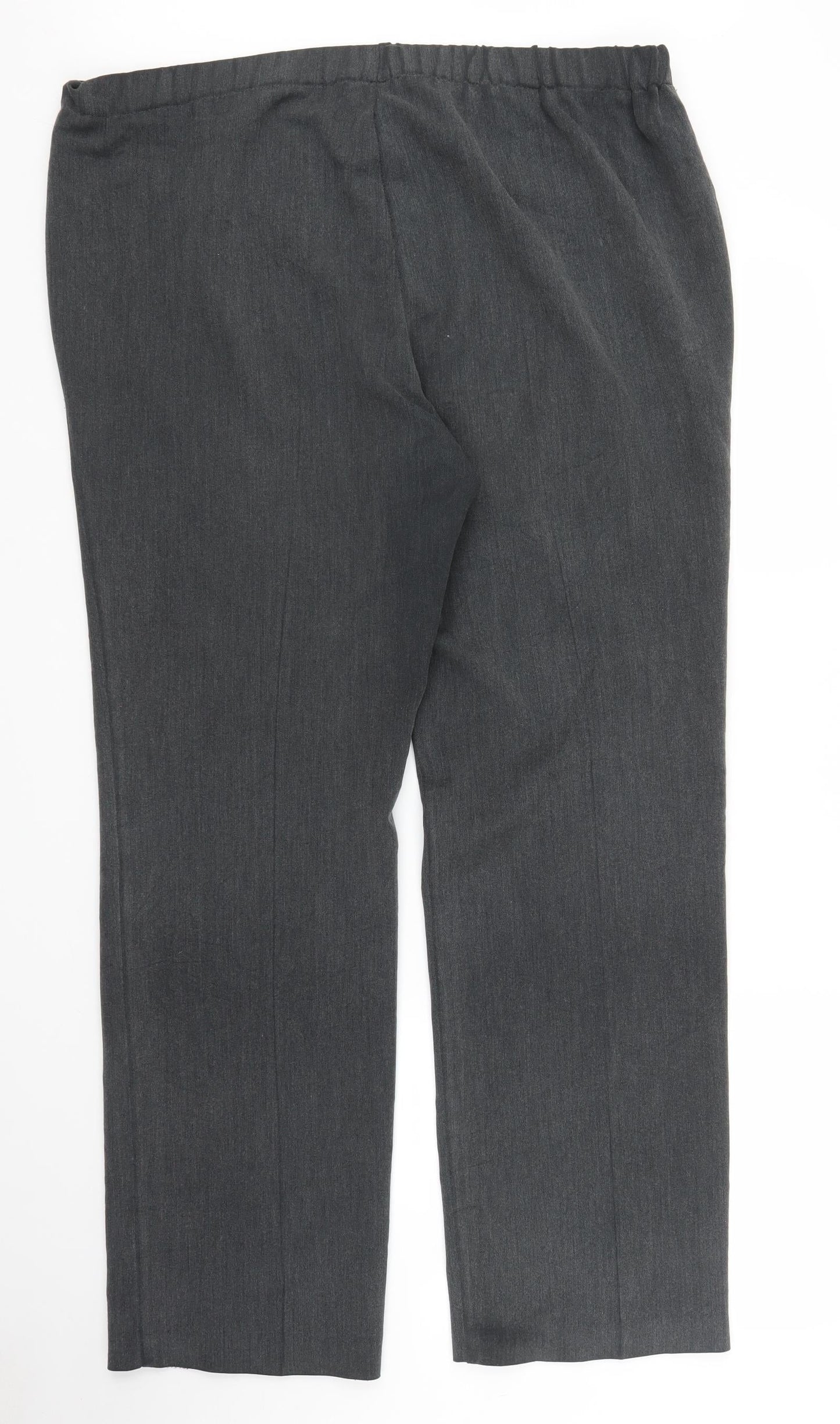 Womens UK Size 14 Very Regular Fit  Grey Trousers