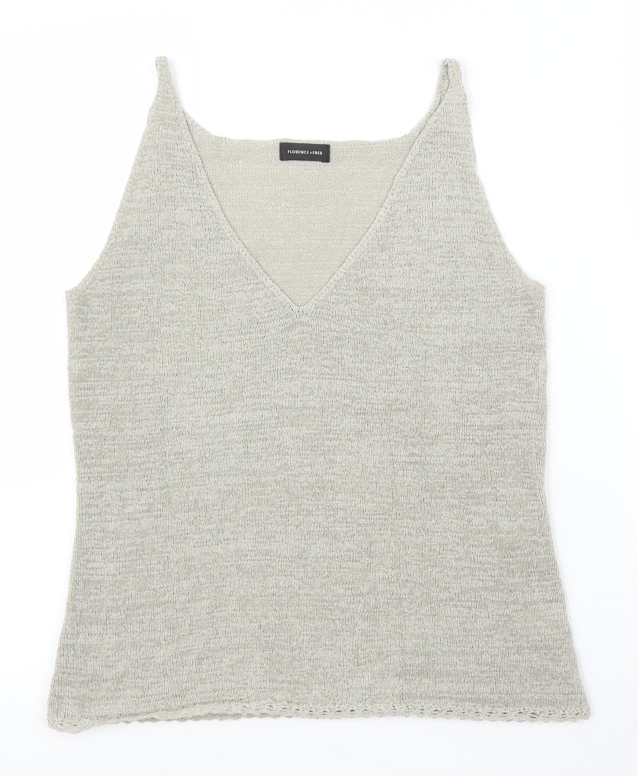 Florence & Fred Womens Beige   Basic Tank Size 12
