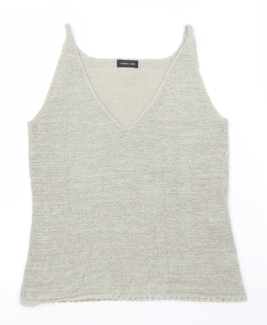 Florence & Fred Womens Beige   Basic Tank Size 12