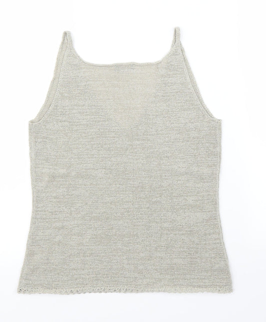 Florence & Fred Womens Beige   Basic Tank Size 12