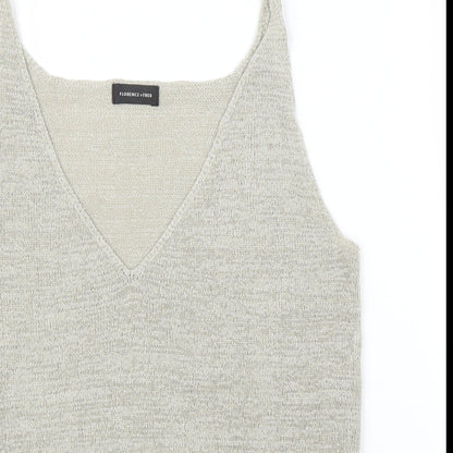 Florence & Fred Womens Beige   Basic Tank Size 12