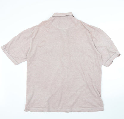 Wolsey Mens Pink    Polo Size XL