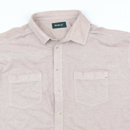 Wolsey Mens Pink    Polo Size XL