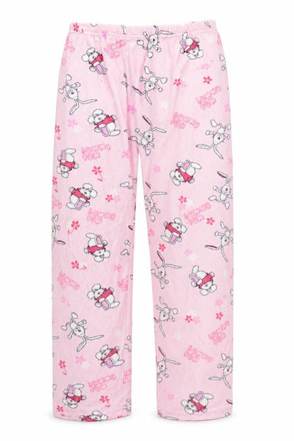 Preworn Womens Pink Solid  Chemise Pyjama Pants Size 8