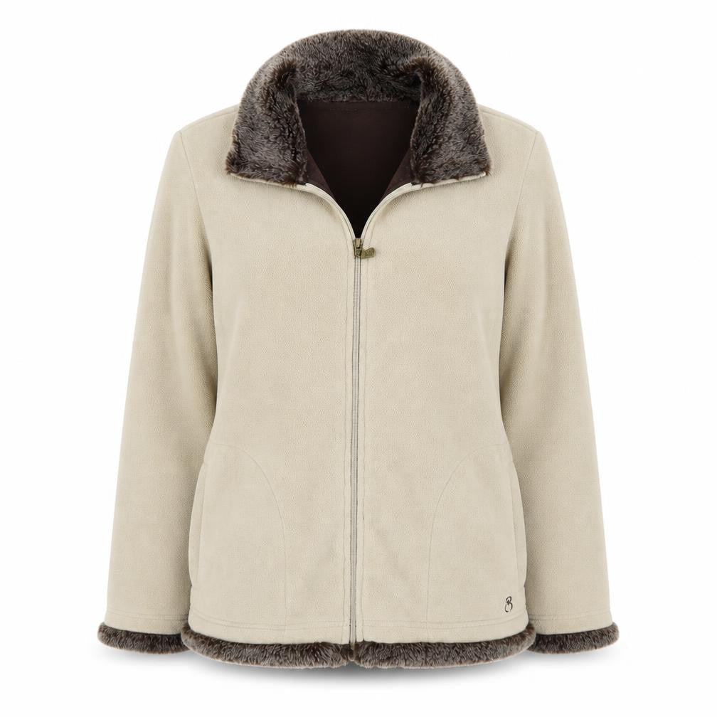 Womens UK Size L BC Clothing Beige Jacket