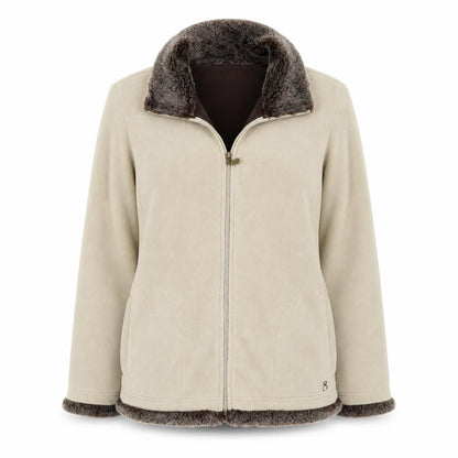Womens UK Size L BC Clothing Beige Jacket