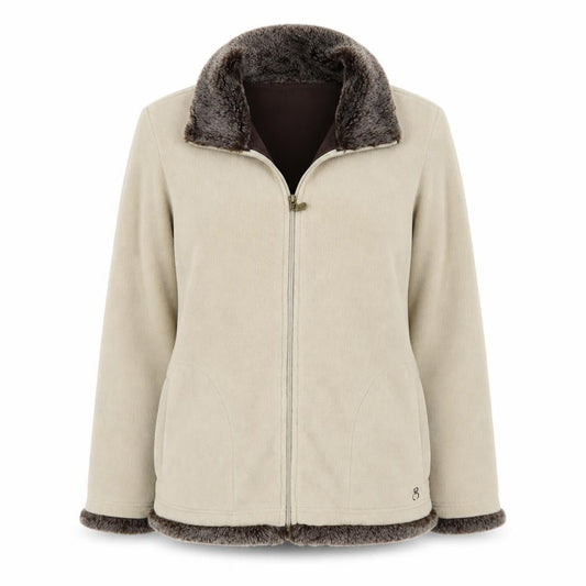 Womens UK Size L BC Clothing Beige Jacket