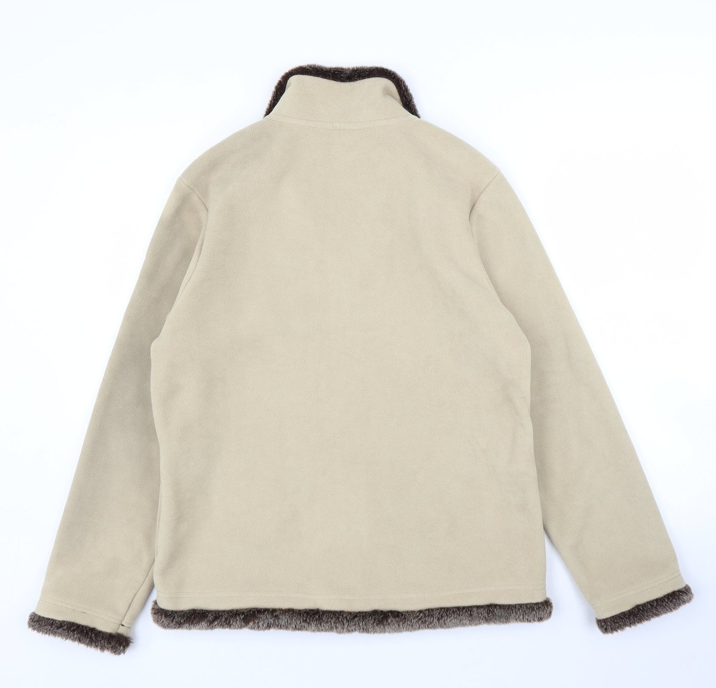 BC Clothing Womens Beige   Jacket Coatigan Size L