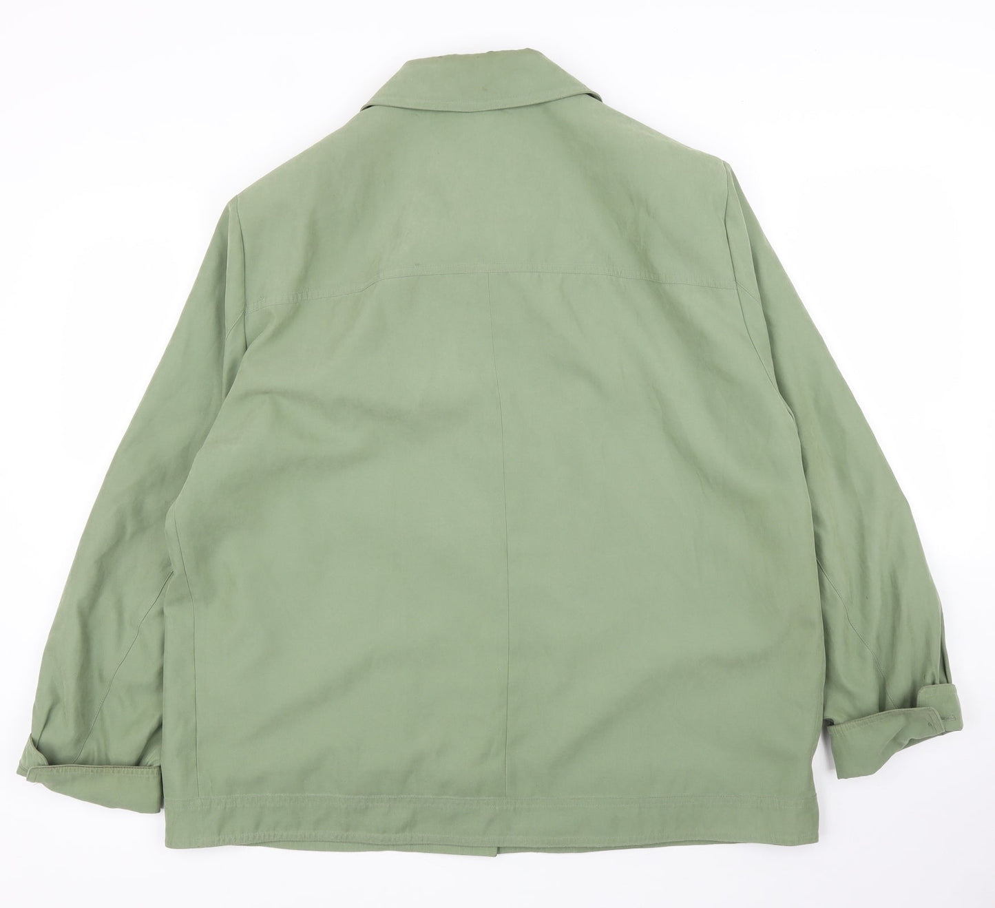 Arielle Womens Green   Rain Coat Coat Size 18