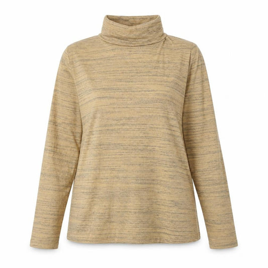Marks & Spencer Womens Beige   Basic T-Shirt Size 12