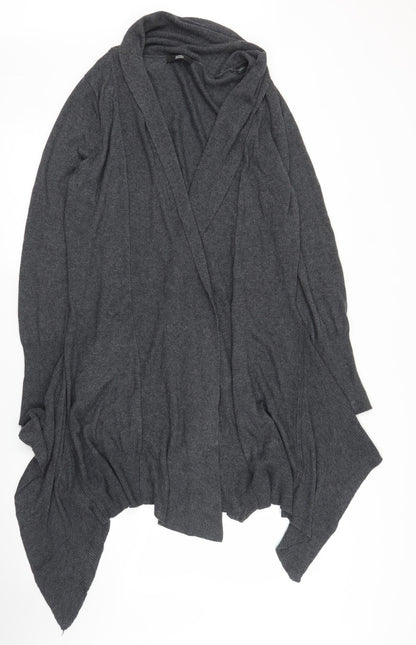 Womens UK Size 12 M&S Grey Cardigan Jumper