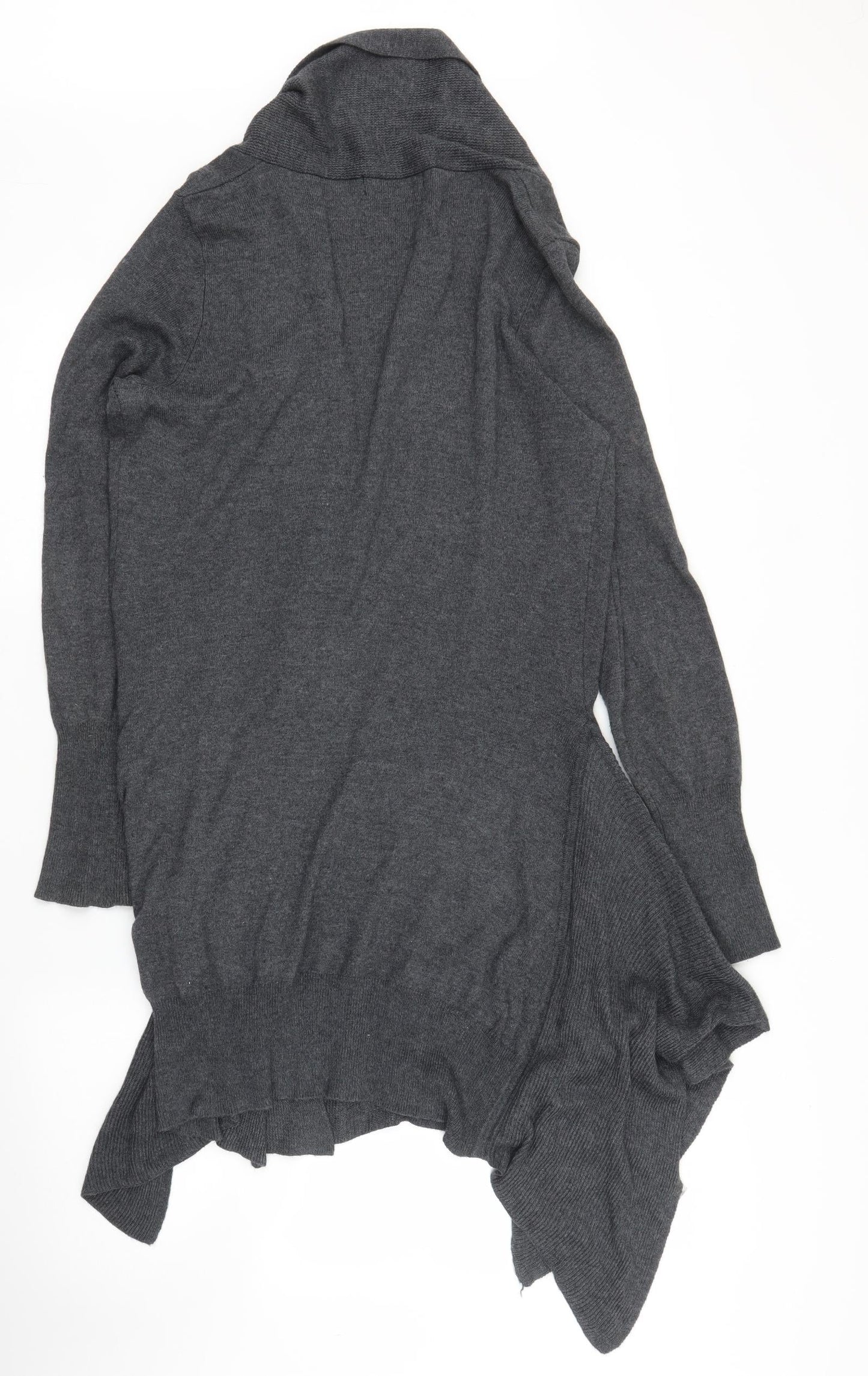 Womens UK Size 12 M&S Grey Cardigan Jumper