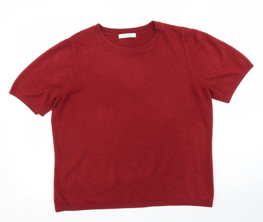 Classics Womens Purple   Pullover Jumper Size L