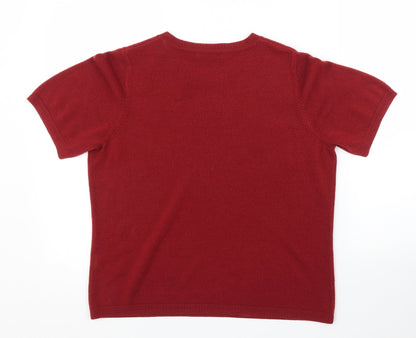 Classics Womens Purple   Pullover Jumper Size L