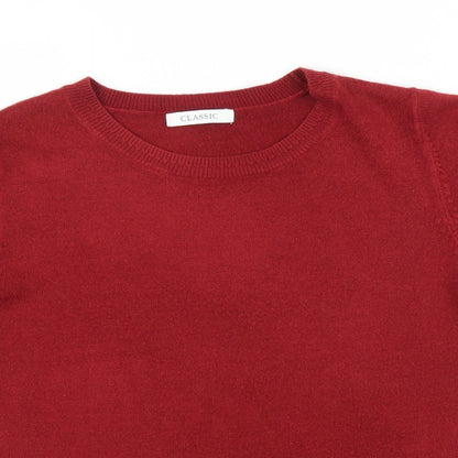 Classics Womens Purple   Pullover Jumper Size L