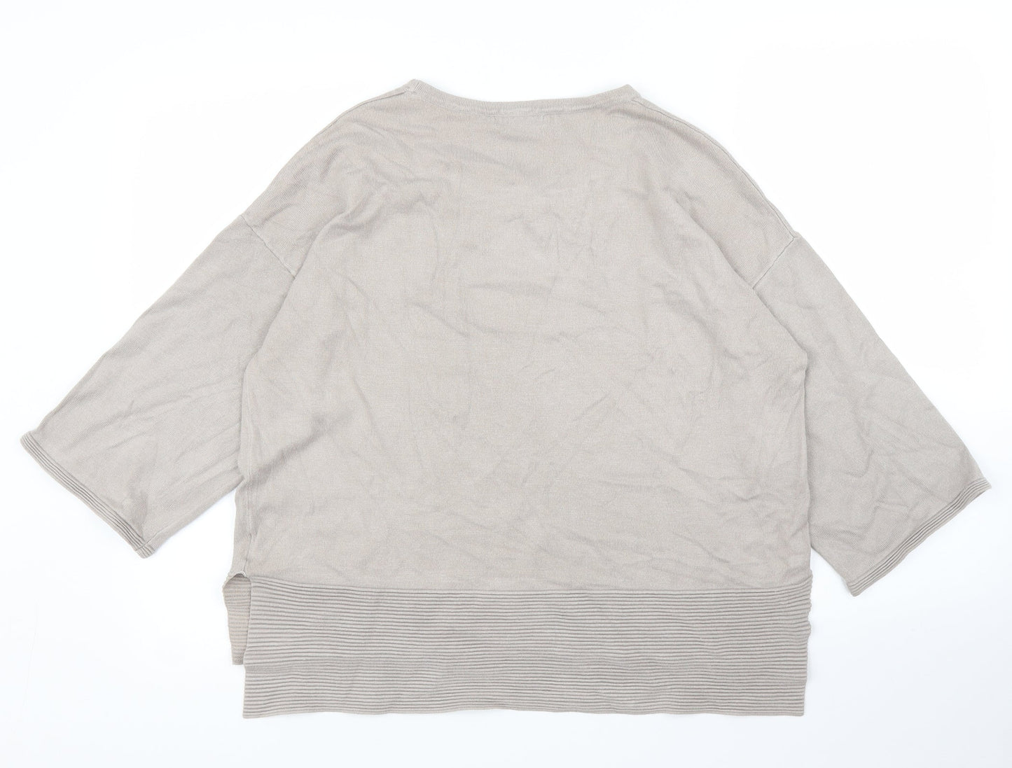 Womens UK Size M Simply Stock Shop Beige Pullover Jumper