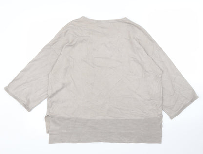 Womens UK Size M Simply Stock Shop Beige Pullover Jumper