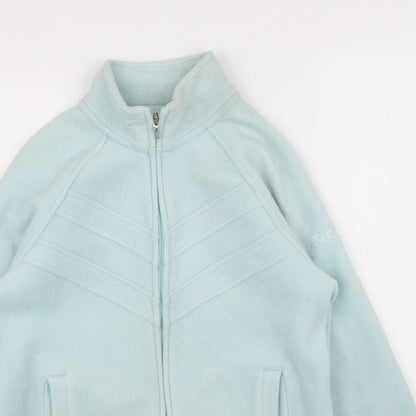 NEXT Womens Blue  Fleece Full Zip Jumper Size 14
