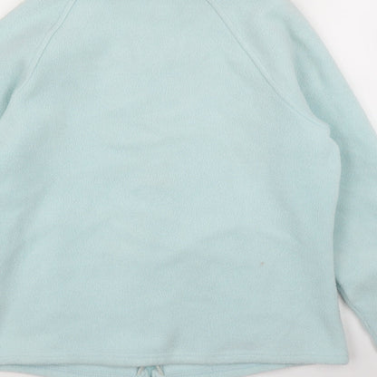 NEXT Womens Blue  Fleece Full Zip Jumper Size 14