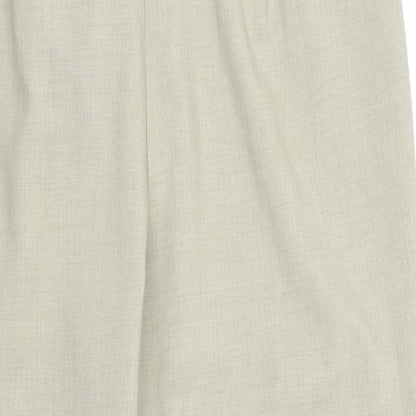 M&S Womens Beige   Capri Trousers Size M L25 in