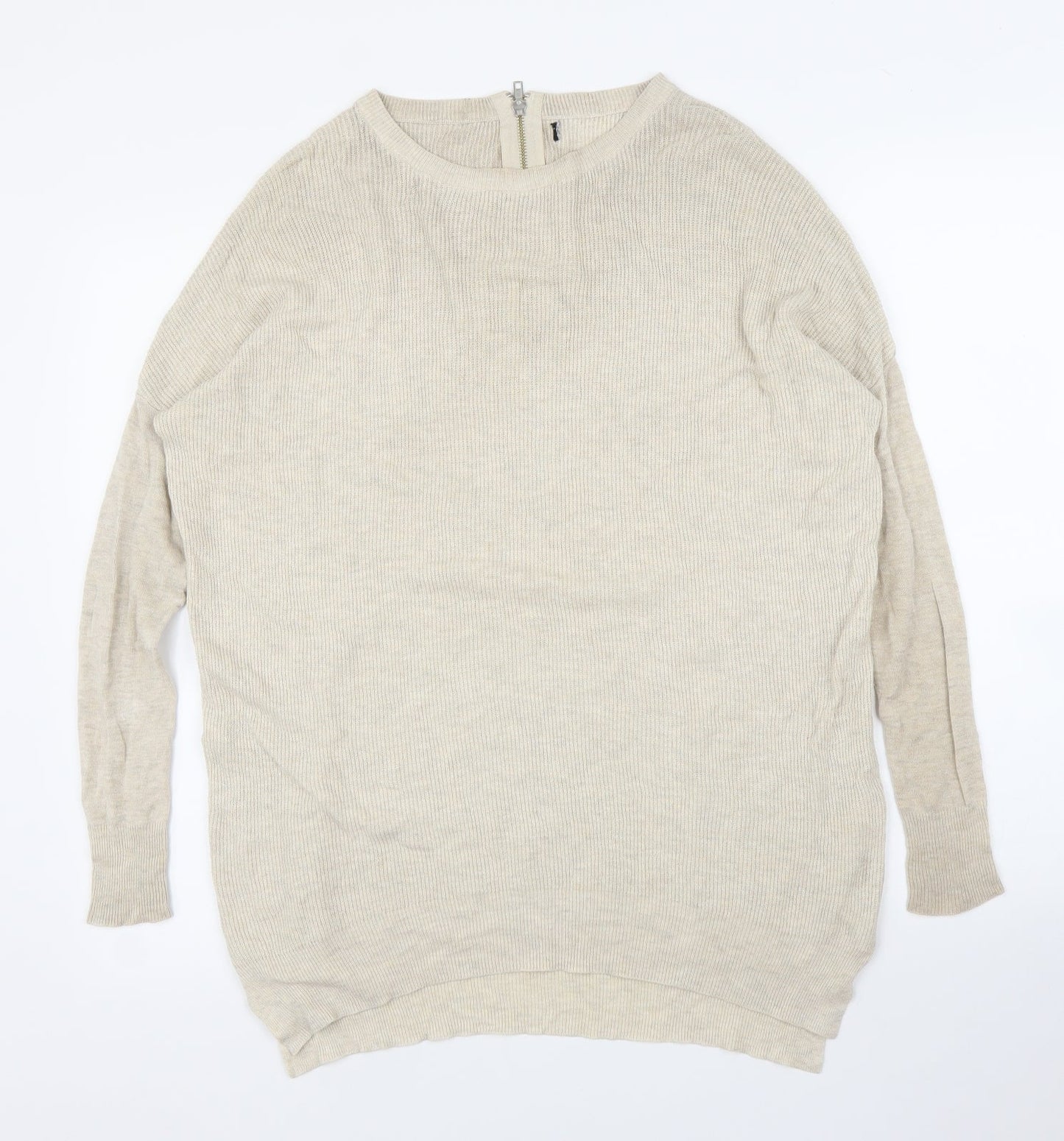 Primark Womens Beige   Pullover Jumper Size 6