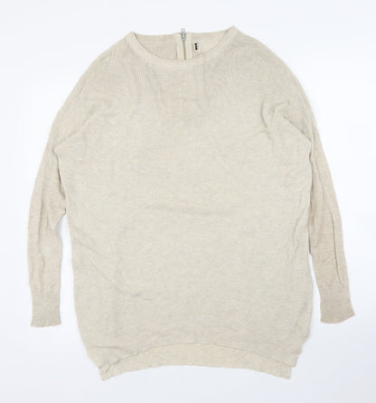 Primark Womens Beige   Pullover Jumper Size 6
