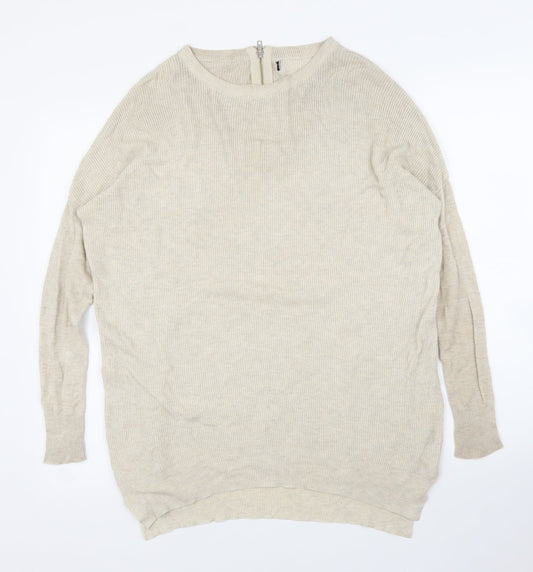 Primark Womens Beige   Pullover Jumper Size 6