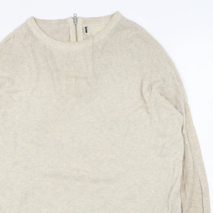 Primark Womens Beige   Pullover Jumper Size 6
