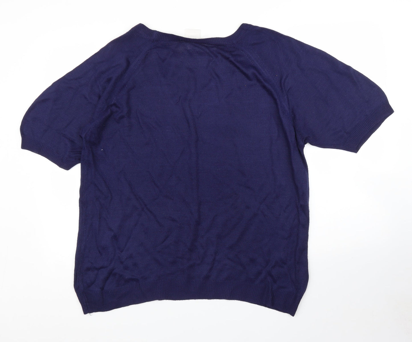 Classics Womens Blue   Pullover Jumper Size L