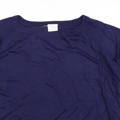 Classics Womens Blue   Pullover Jumper Size L