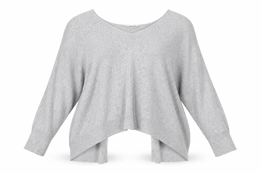 Womens UK Size 10 River Island Grey Basic Blouse