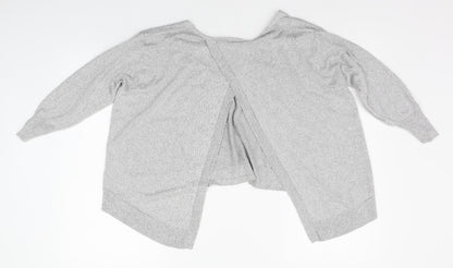 Womens UK Size 10 River Island Grey Basic Blouse