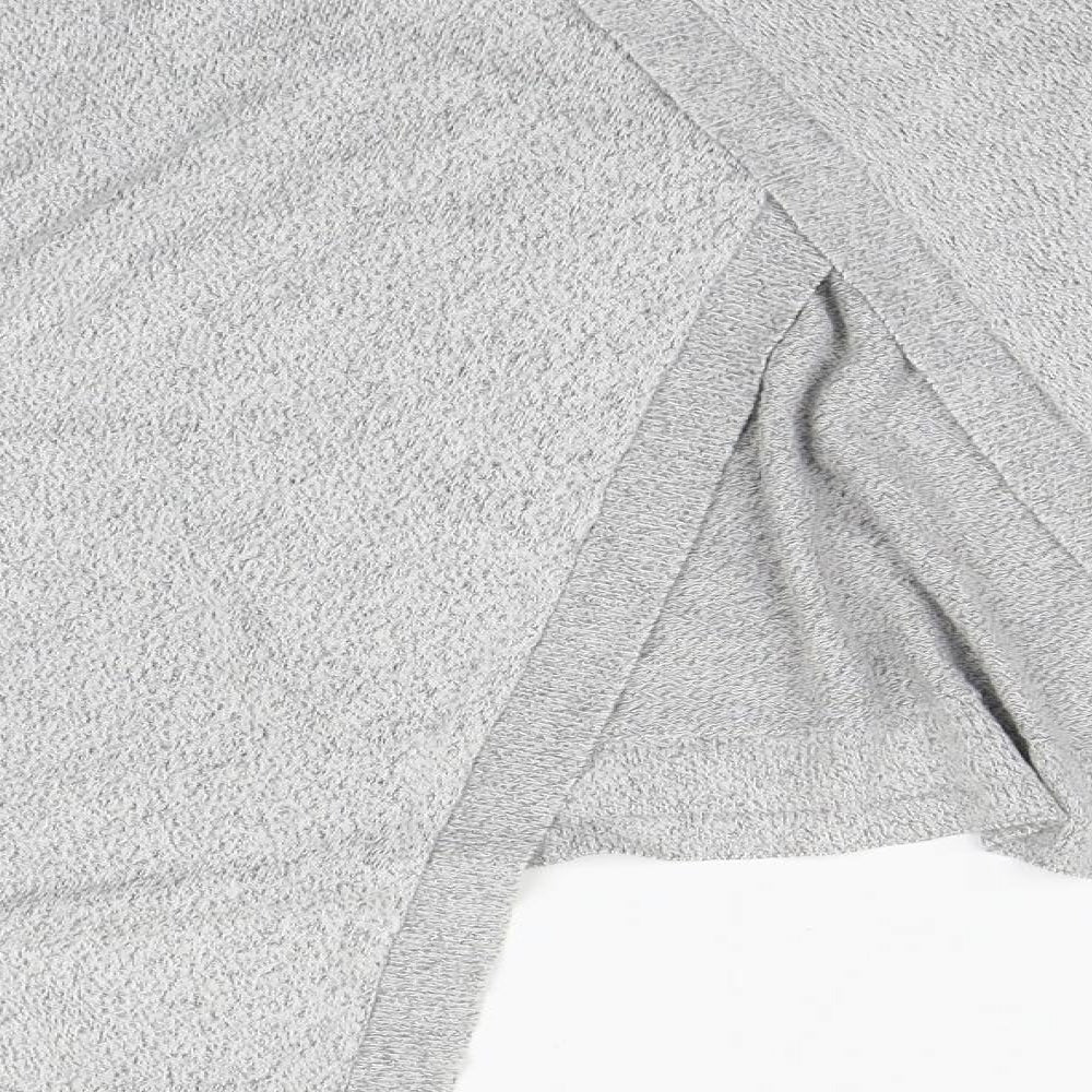 Womens UK Size 10 River Island Grey Basic Blouse