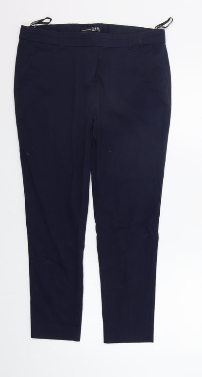 Womens UK Size 12 Atmosphere Regular Fit  Blue Trousers