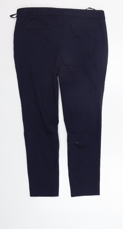 Womens UK Size 12 Atmosphere Regular Fit  Blue Trousers