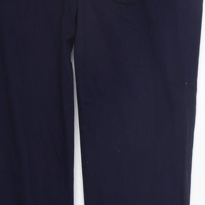 Womens UK Size 12 Atmosphere Regular Fit  Blue Trousers
