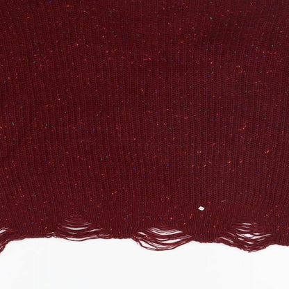 Zaful Womens Red   Pullover Jumper Size 8