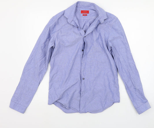 ZARA  Mens Blue    Button-Up Size S