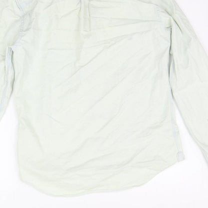 River Island Mens Green    Button-Up Size XS
