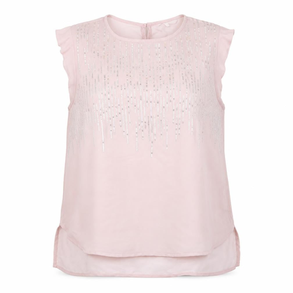 Womens UK Size 16 NEXT Pink Basic T-Shirt