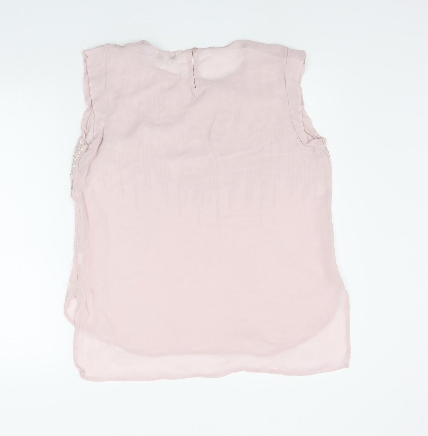 Womens UK Size 16 NEXT Pink Basic T-Shirt